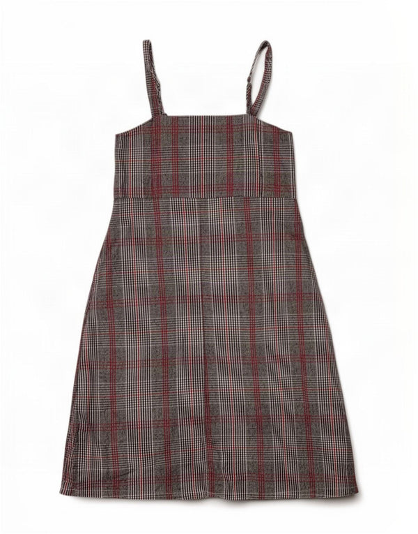 Rochie Hollister pentru femei UK 4 XS Grey Check Bumbac