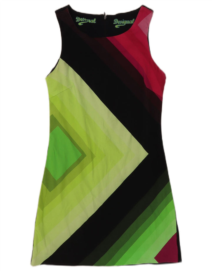 Rochie teacă pentru femei Desigual UK 12 Medium Multicolor Geometric