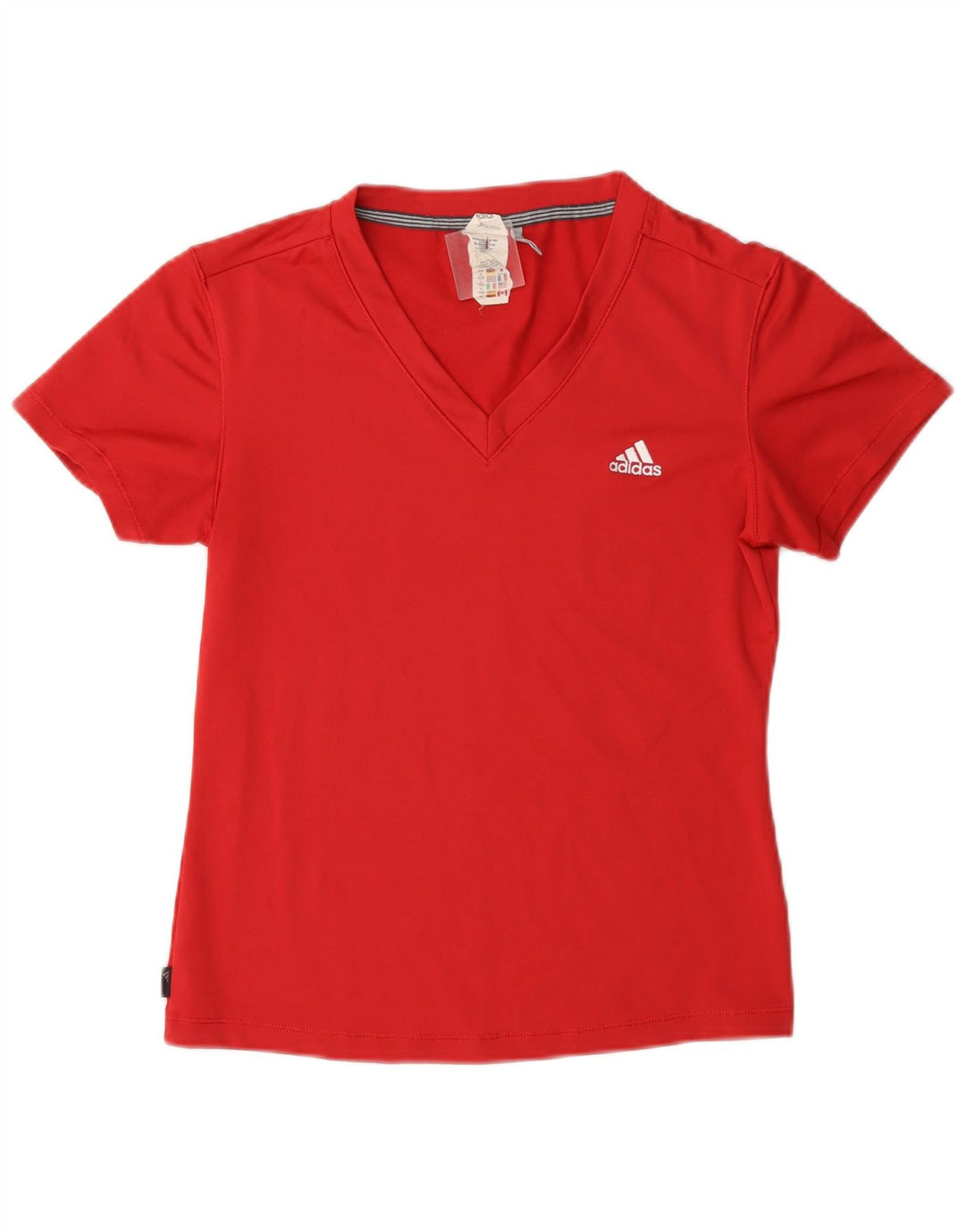 Tricou Adidas pentru femei Clima 365 Top UK 14 Poliester roșu mediu