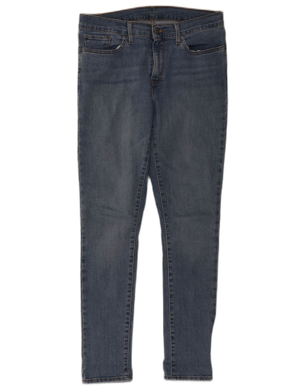 Blugi skinny Levi's 501 pentru femei W30 L30 bumbac albastru