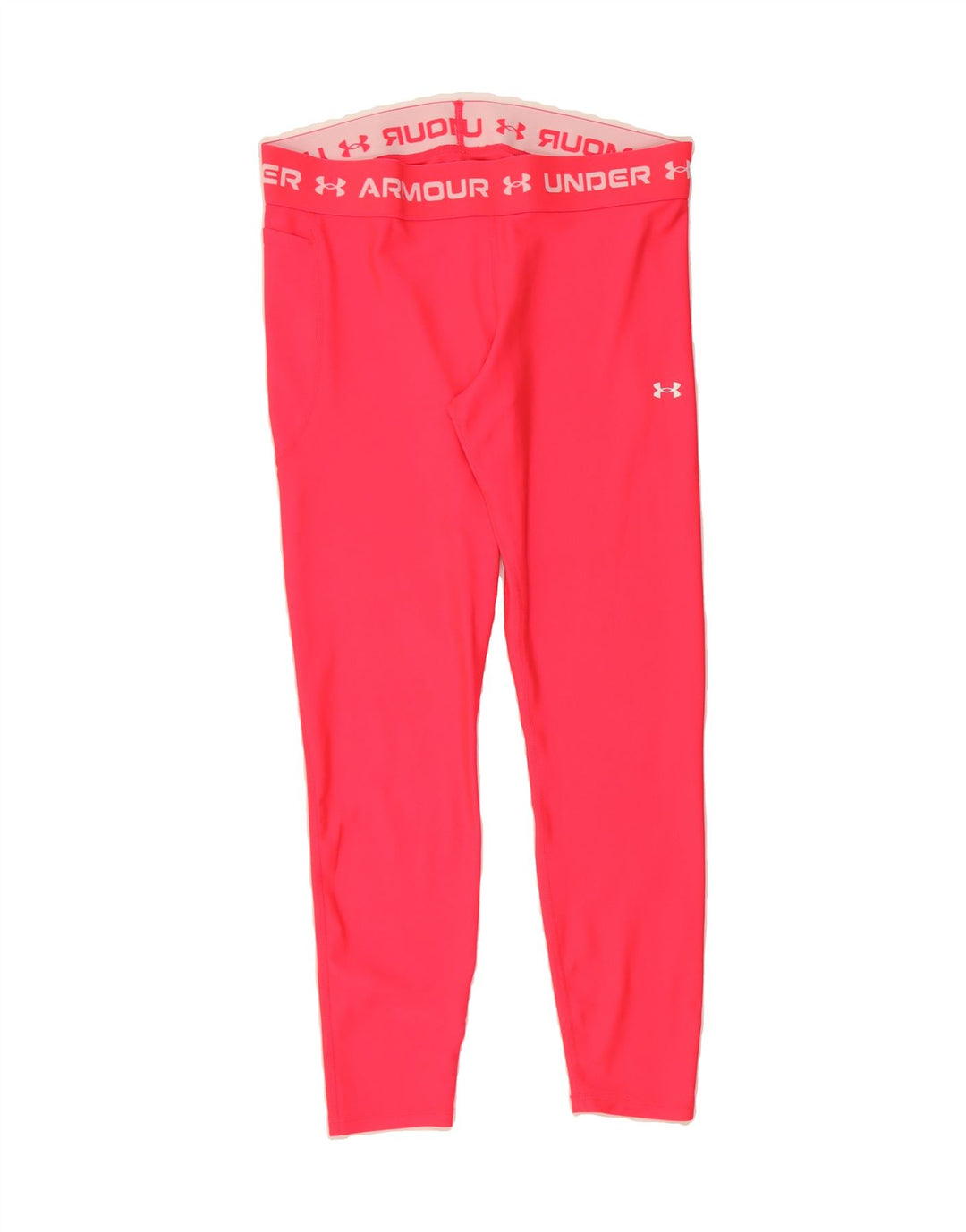 UNDER ARMOUR Womens Graphic Leggings UK 18 XL  Pink Polyester Vintage Under Armour and Second-Hand Under Armour from Messina Hembry 