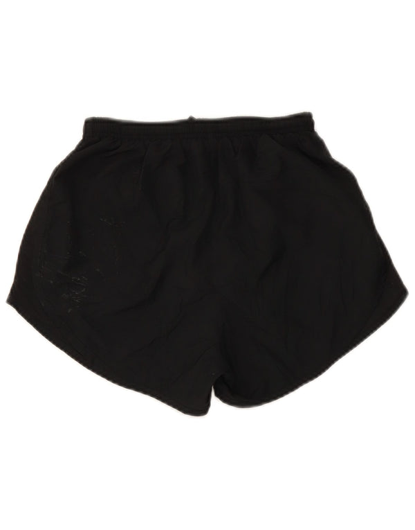 Pantaloni scurți sport Nike Dri Fit pentru femei UK 4 XS Poliester negru