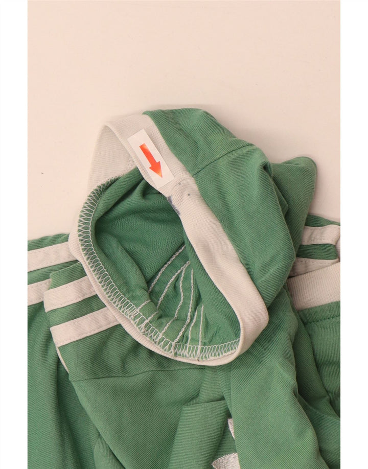Tricou pentru bărbați Adidas Top mic verde bumbac