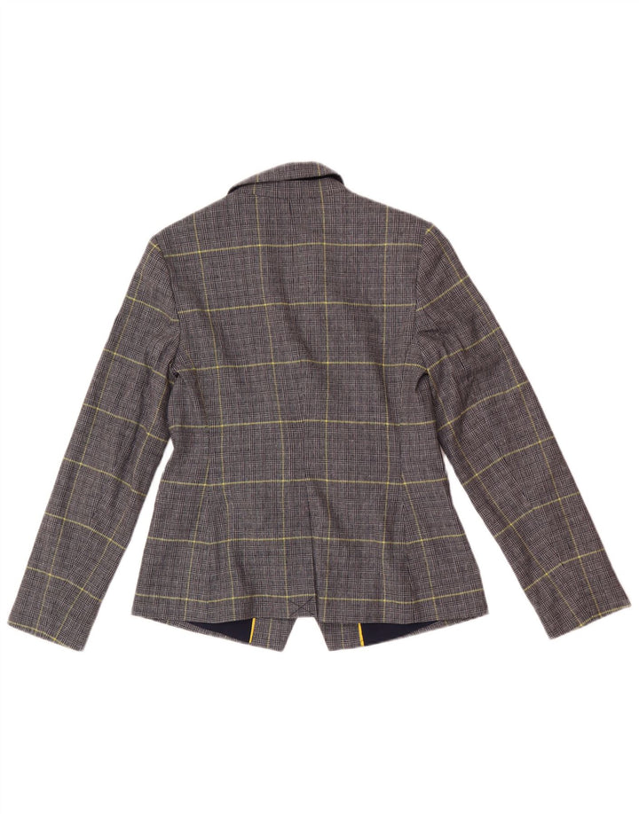Jachetă Boden pentru femei Mica Blazer UK 10 Mic bleumarin Houndstooth