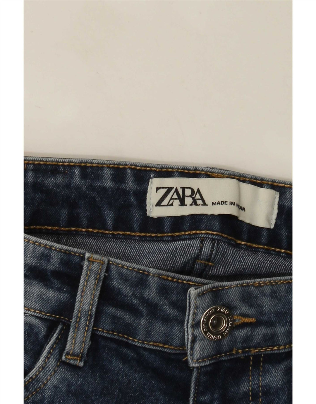 Blugi slim pentru femei Zara W30 L29 Albastru
