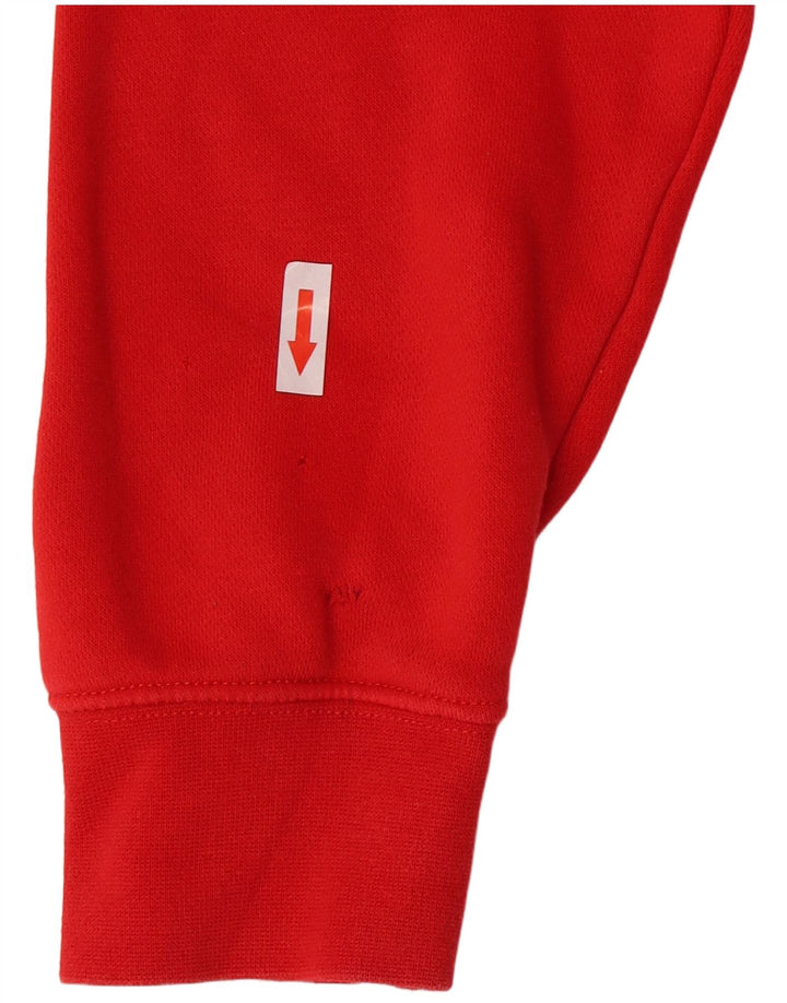 Pulover Nike pentru bărbați, bumbac roșu mic