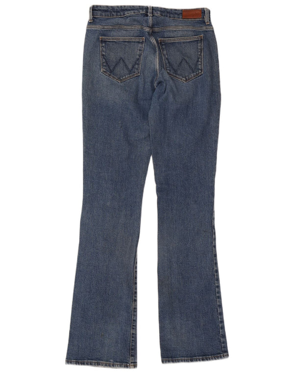 Blugi Bootcut Wrangler pentru femei W29 L34 Bumbac albastru