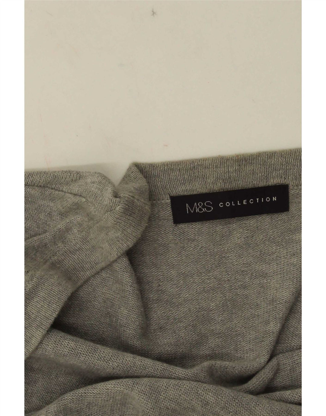 Pulover cardigan deschis pentru femei Marks & Spencer UK 10 mic gri