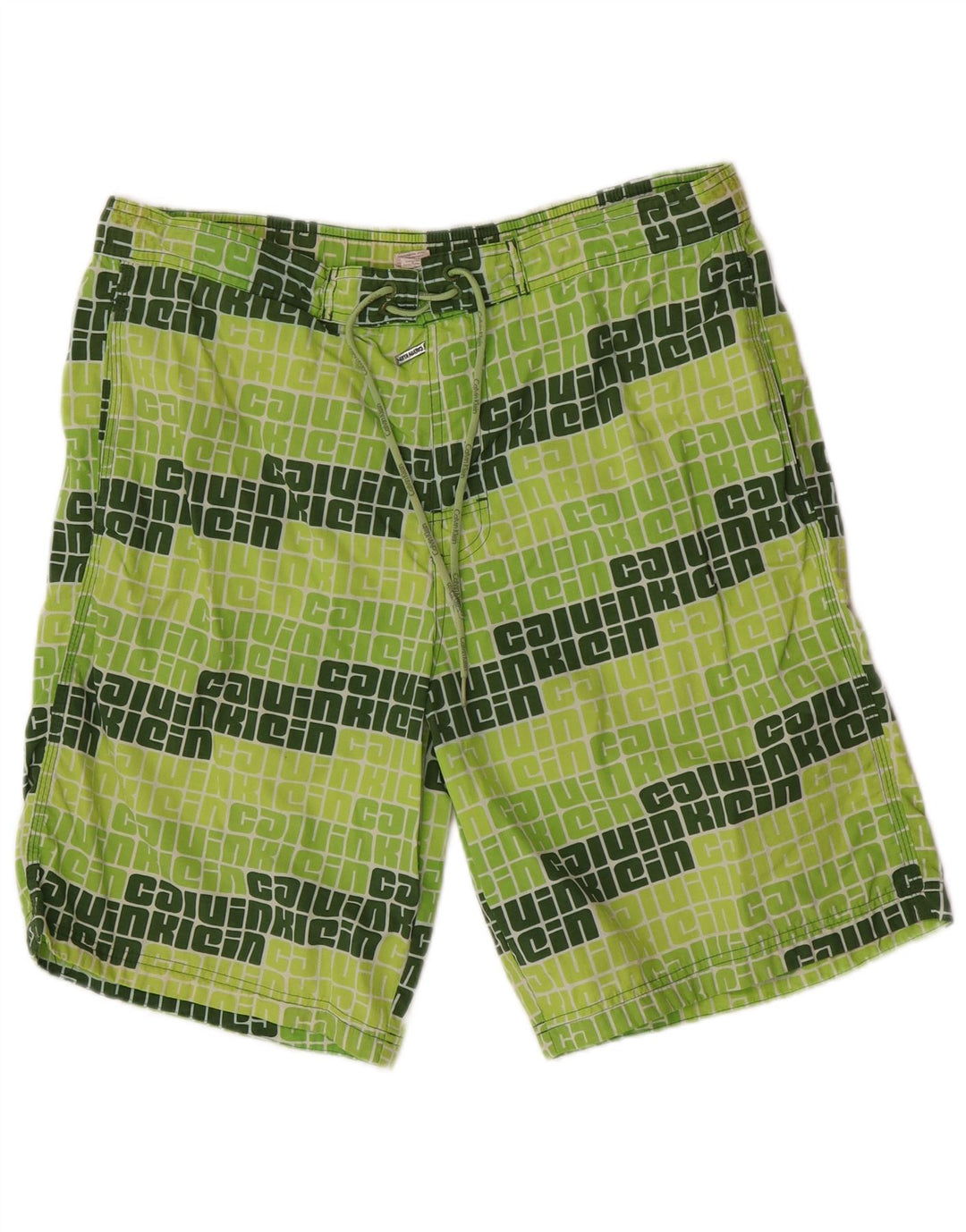 Pantaloni scurți de înot Calvin Klein pentru bărbați, verzi, mari