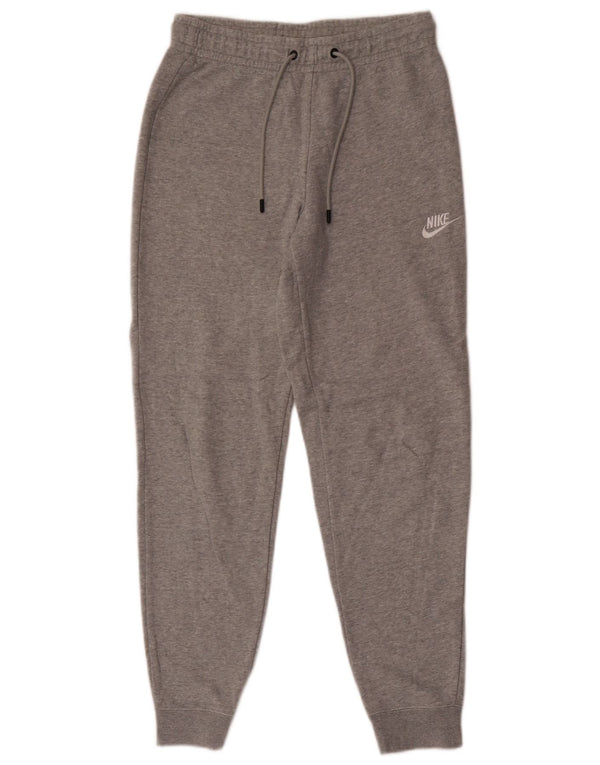 Pantaloni de trening Nike pentru femei Joggeri UK 8 Bumbac cu pete gri mici