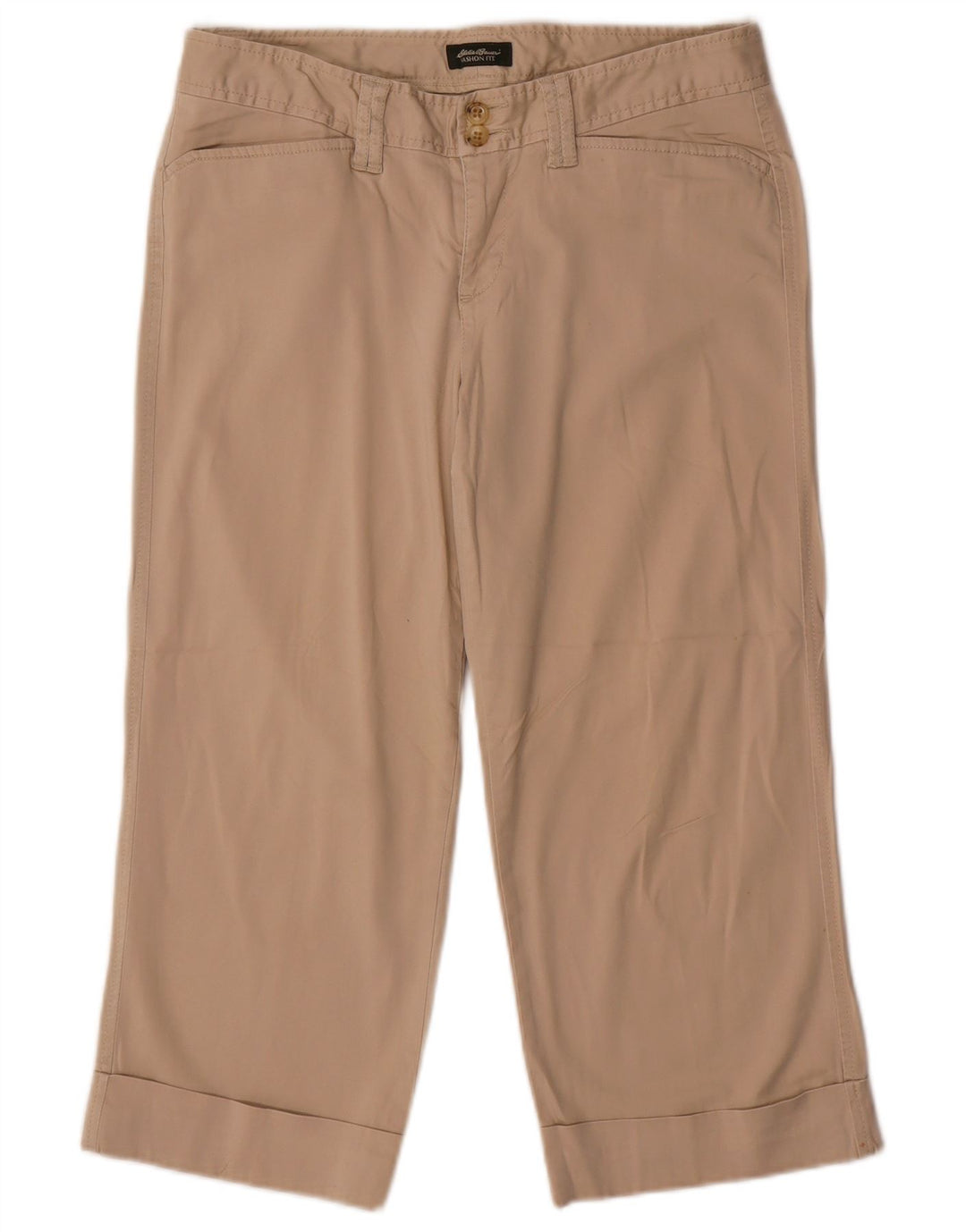 EDDIE BAUER Pantaloni Capri Vashon Fit pentru femei US 6 Medium W32 L21 Bej