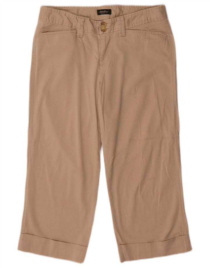 EDDIE BAUER Pantaloni Capri Vashon Fit pentru femei US 6 Medium W32 L21 Bej