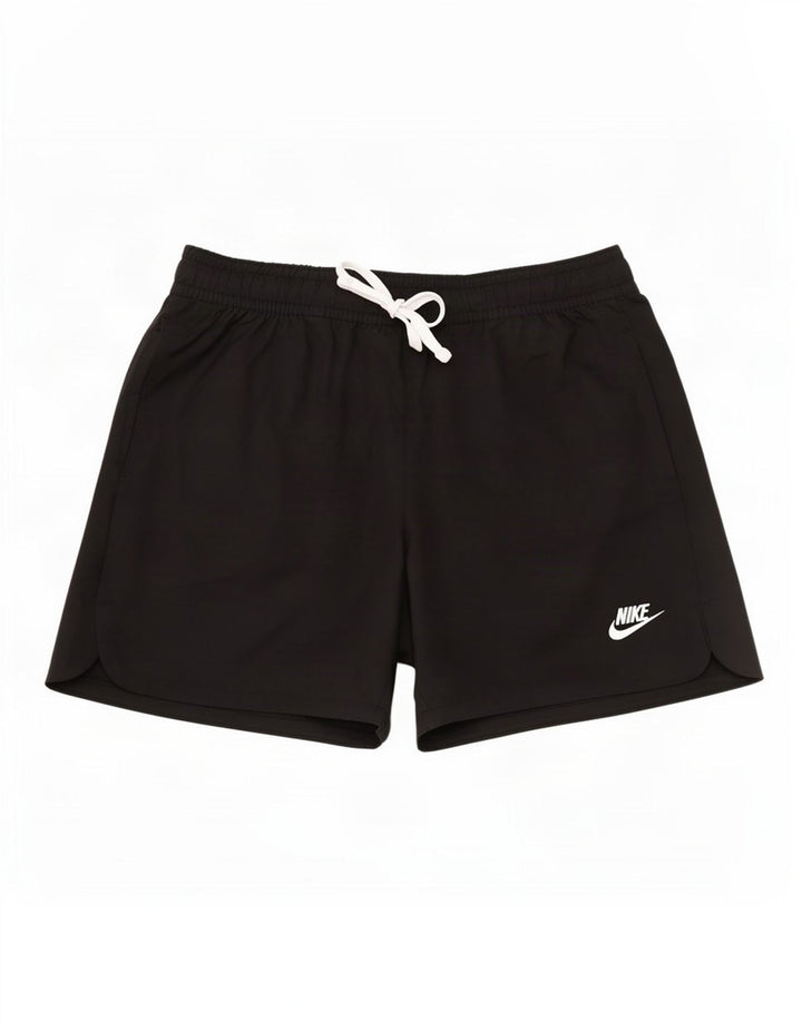 Pantaloni scurți de înot Nike pentru bărbați, poliester negru mic