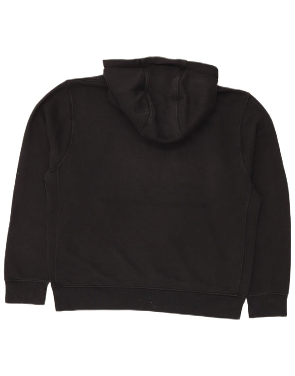 Pulover Nike pentru bărbați, bumbac mediu negru