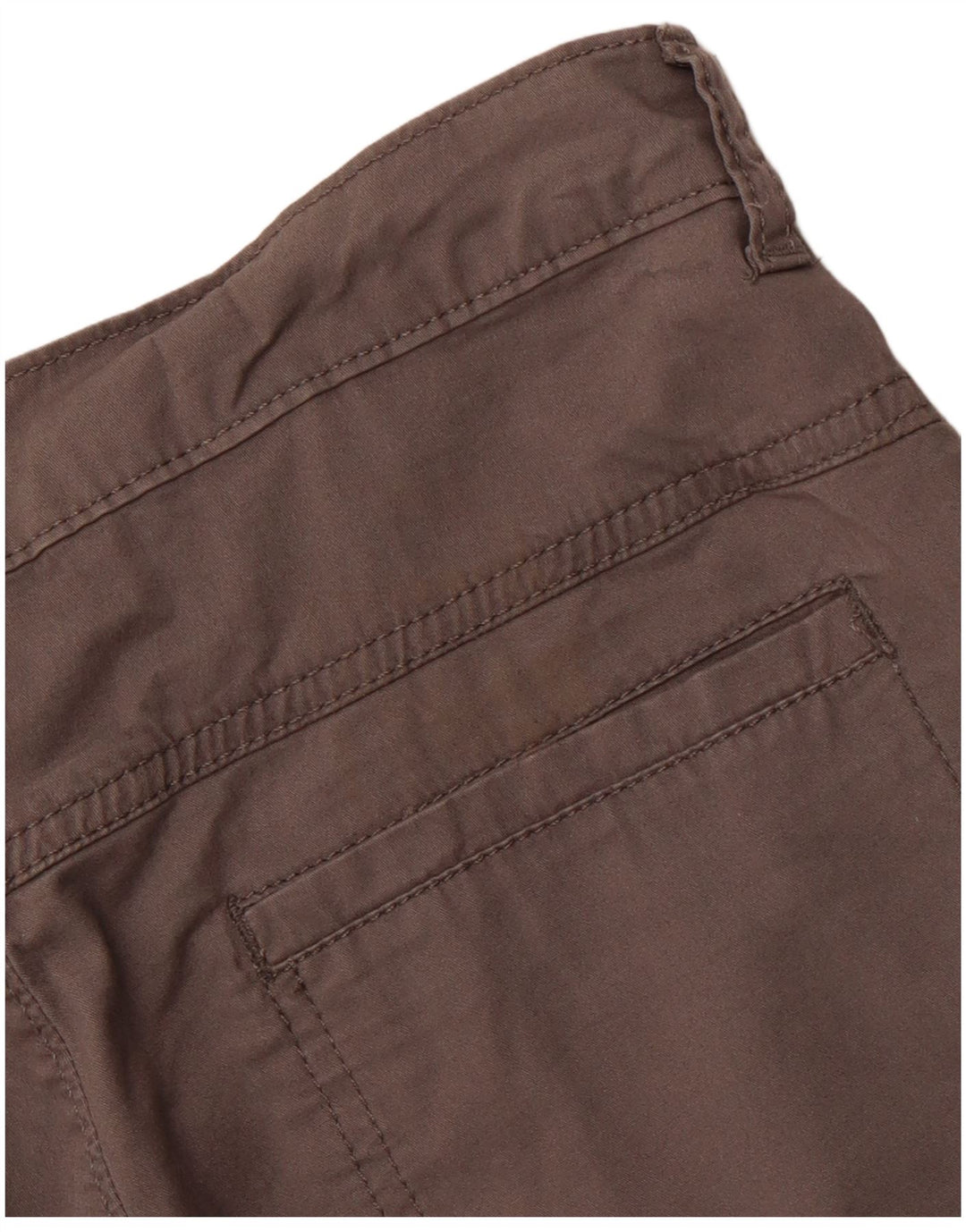 Pantaloni scurti cargo LEE pentru femei cu talie medie US 8 Medium W32 bumbac gri