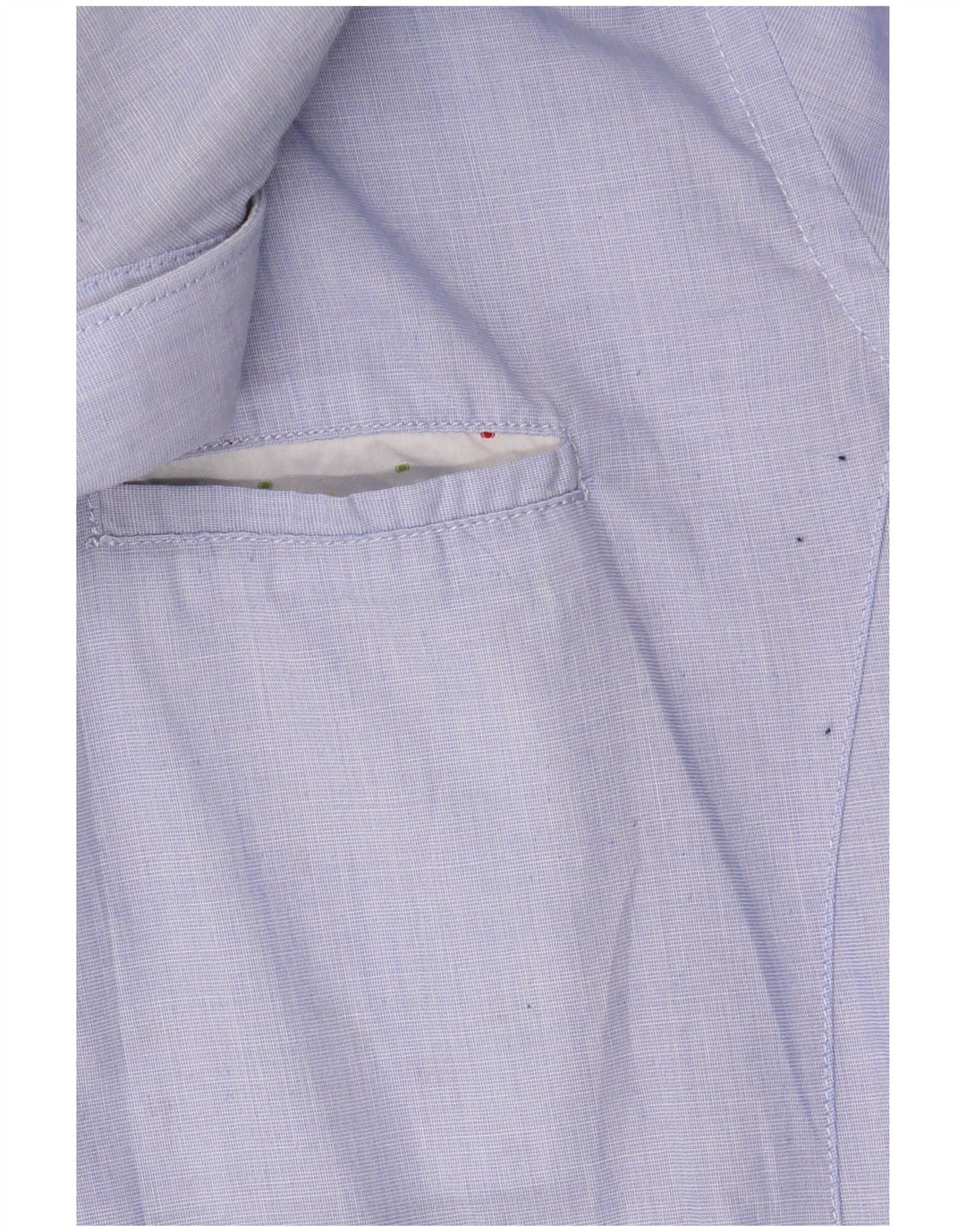 Alessandra Lamura Cămașă Bărbați Mare Poliester Albastru