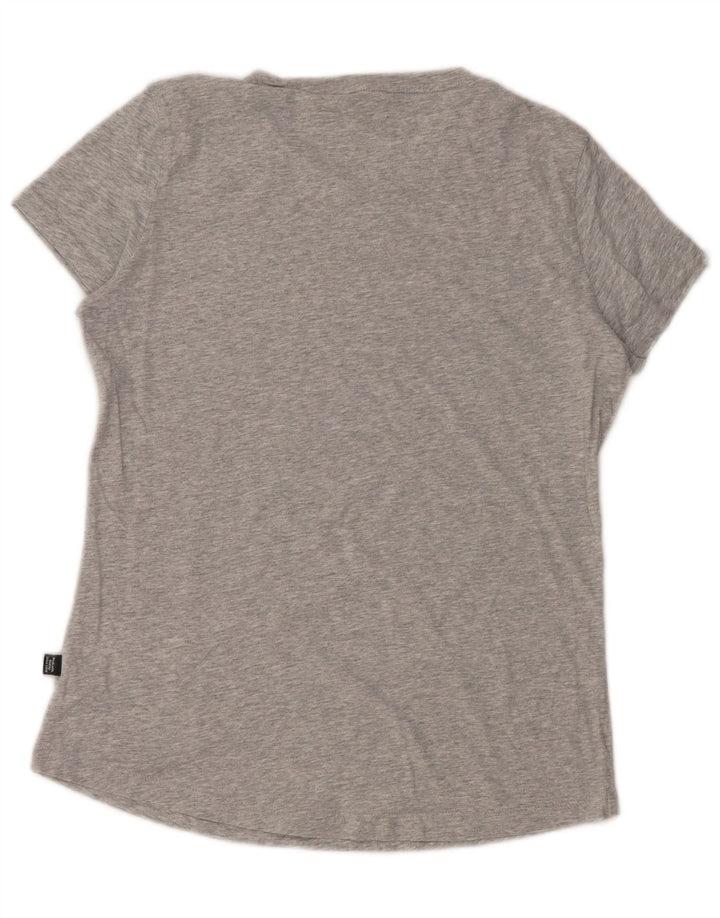 Tricou Puma Femei Top UK 12 Medium Gri Bumbac