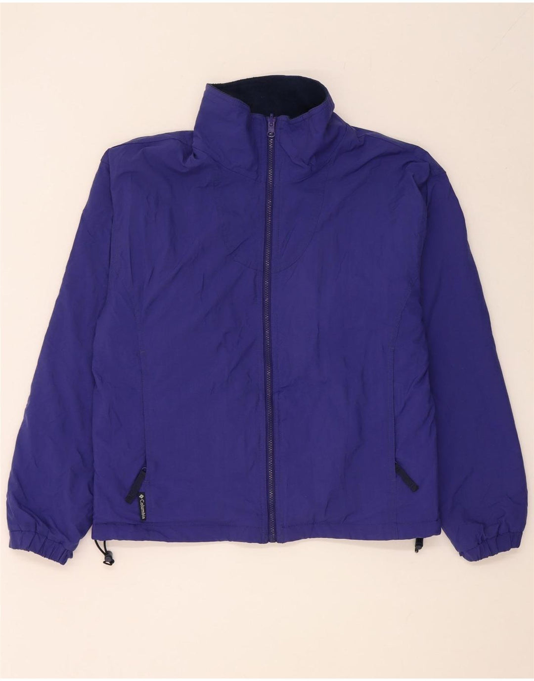 Jachetă reversibilă supradimensionată Columbia pentru femei UK 14 Medium Green Colorblock