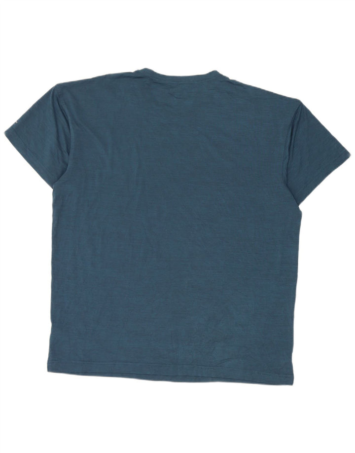 Tricou pentru bărbați Columbia Top mare, albastru, poliester