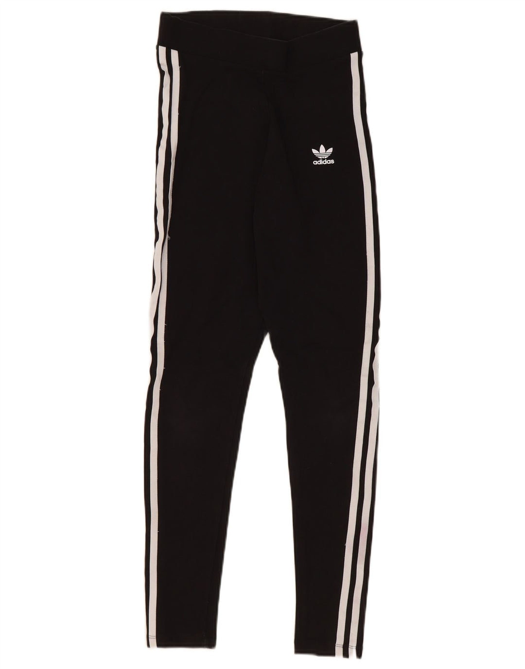 Leggings pentru femei ADIDAS UK 10 mic bumbac negru