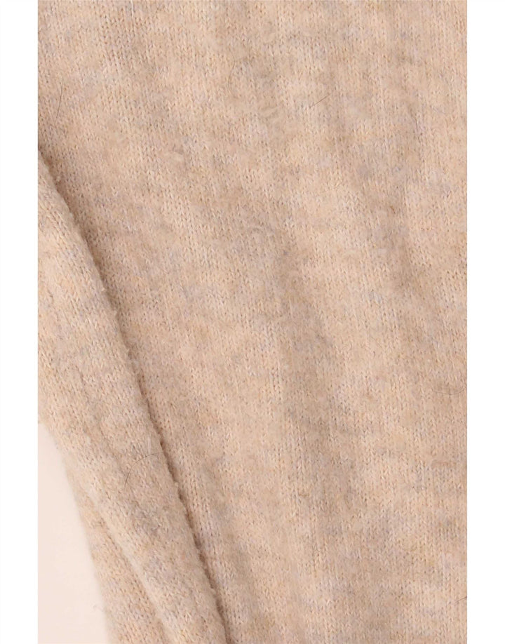 Pulover cardigan cu paragate pentru femei Marks & Spencer UK 14 Bej mediu
