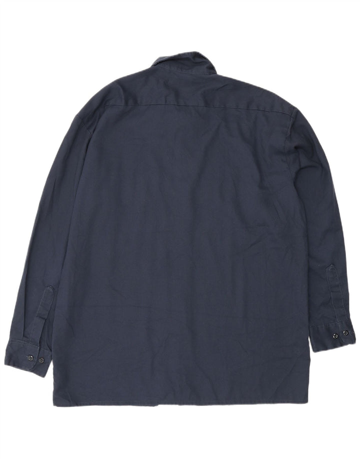 Cămașă pentru bărbați Dickies Poliester mare bleumarin