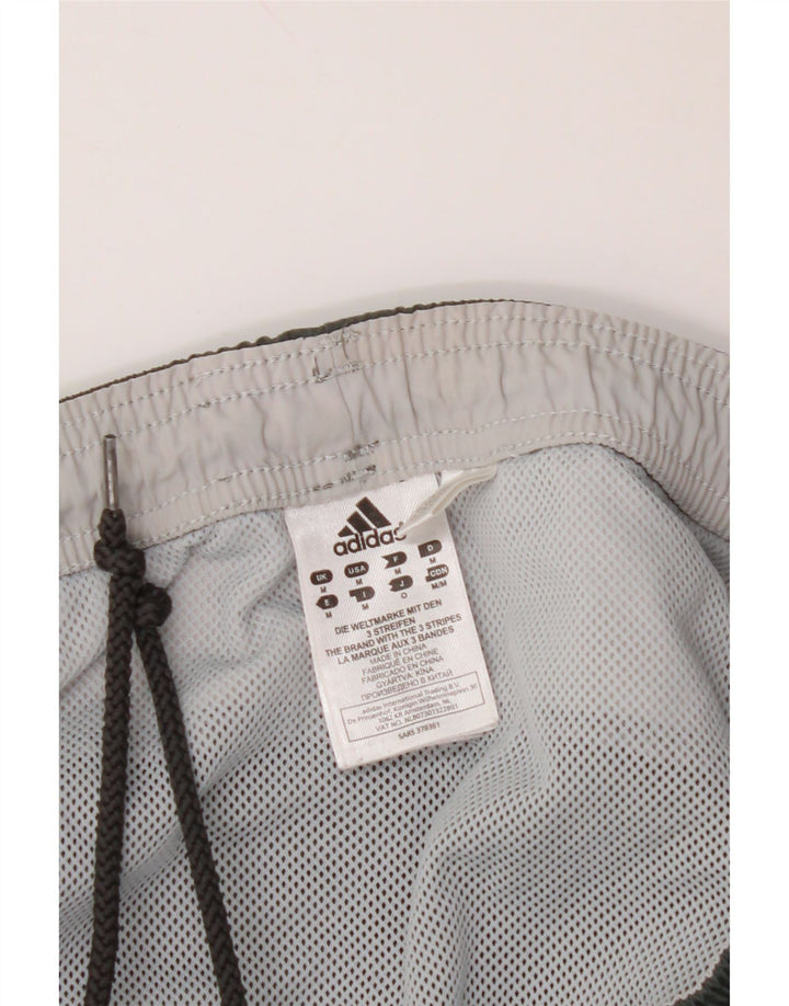 Pantaloni scurți sport grafic ADIDAS pentru bărbați, mediu kaki, poliamidă color bloc