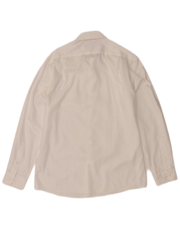 Cămașă pentru bărbați Tommy Hilfiger Slim Fit Mărimea 15 1/2 Bumbac alb mediu