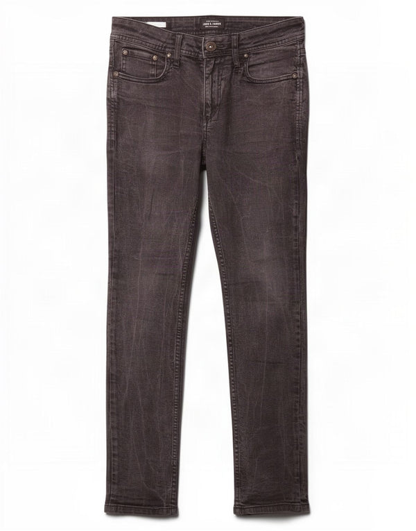 Jack & Jones Blugi Ben skinny pentru bărbați W30 L30 negri