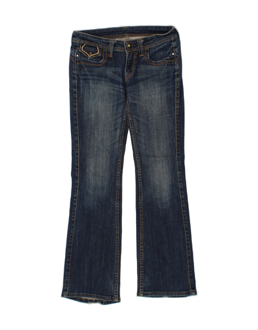 Blugi WRANGLER pentru femei Bootcut W30 L30 bleumarin