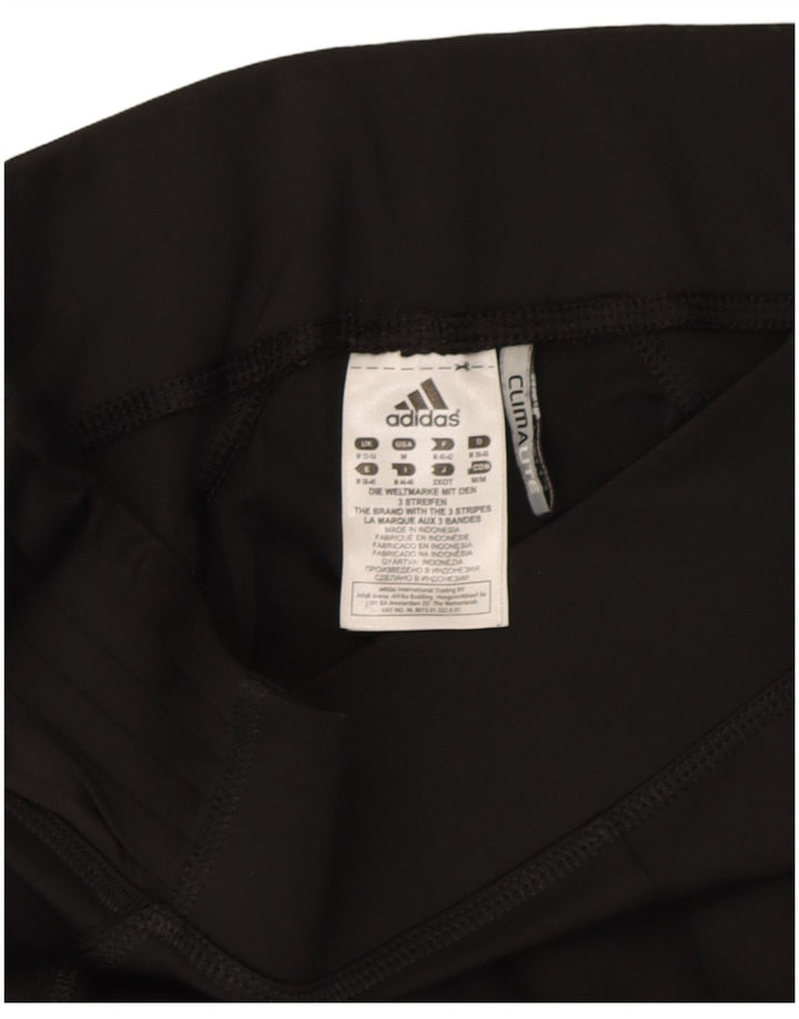 Pantaloni de trening Adidas pentru femei UK 12/14 Poliester mediu negru