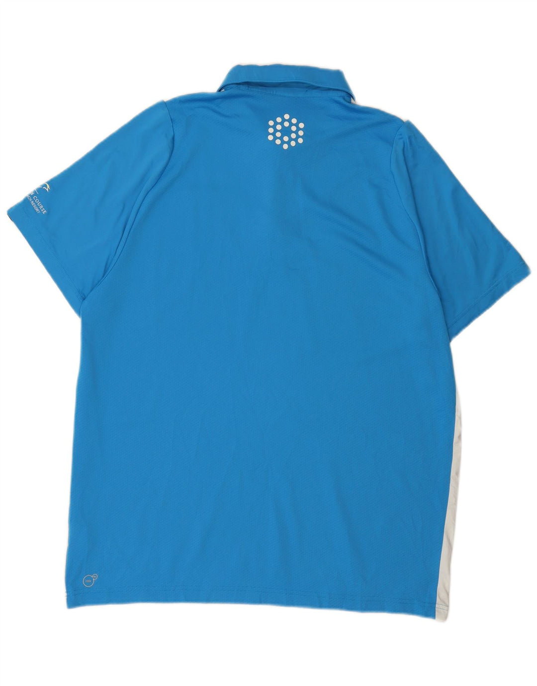 Tricou polo pentru bărbați PUMA XL, albastru, poliester color bloc