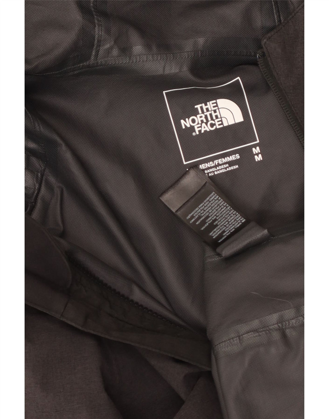 The NORTH FACE Jachetă de ploaie cu glugă pentru femei UK 14 Medium Gri Poliester