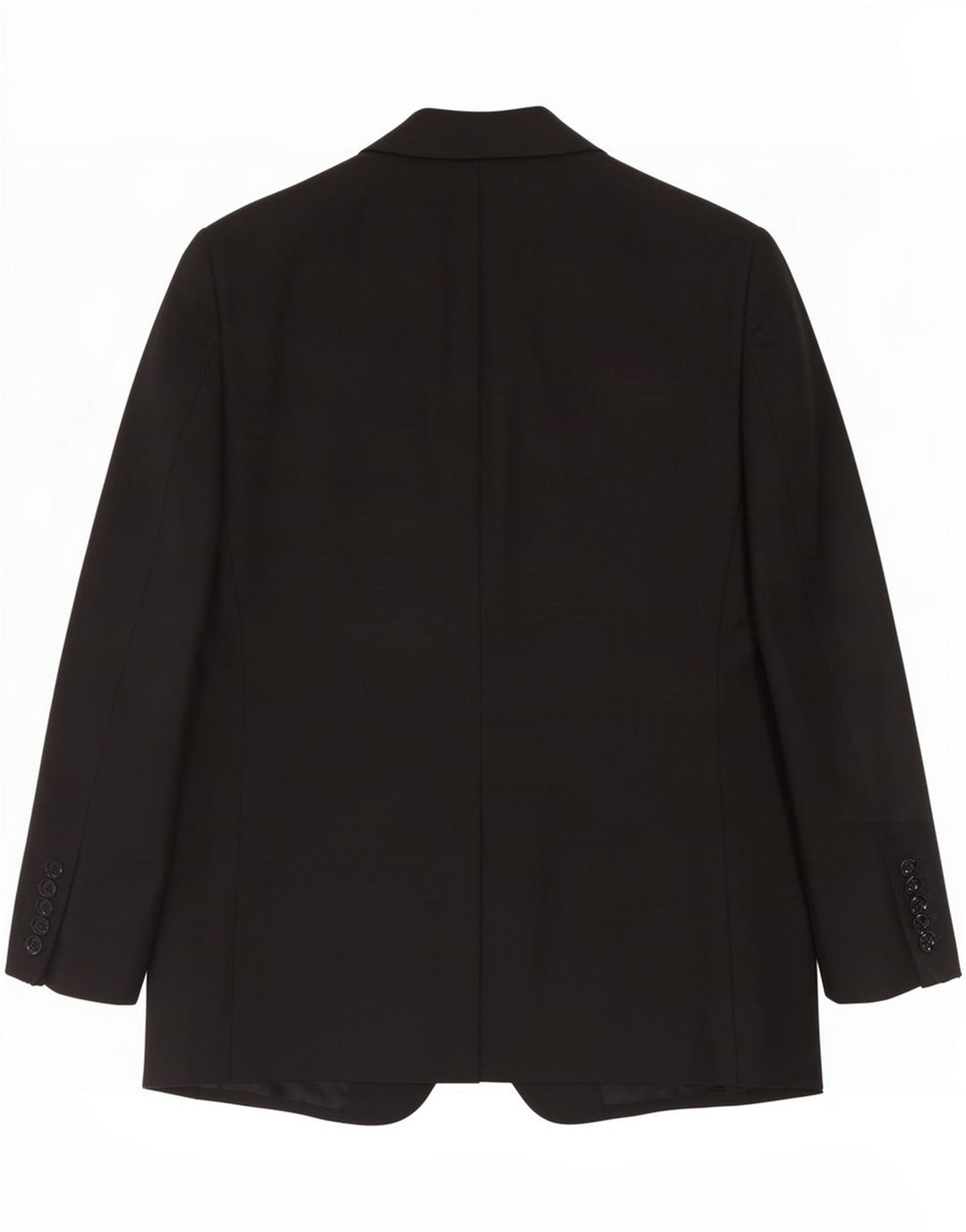 Jachetă pentru bărbați Trussardi cu 2 nasturi IT 52 XL Lână neagră