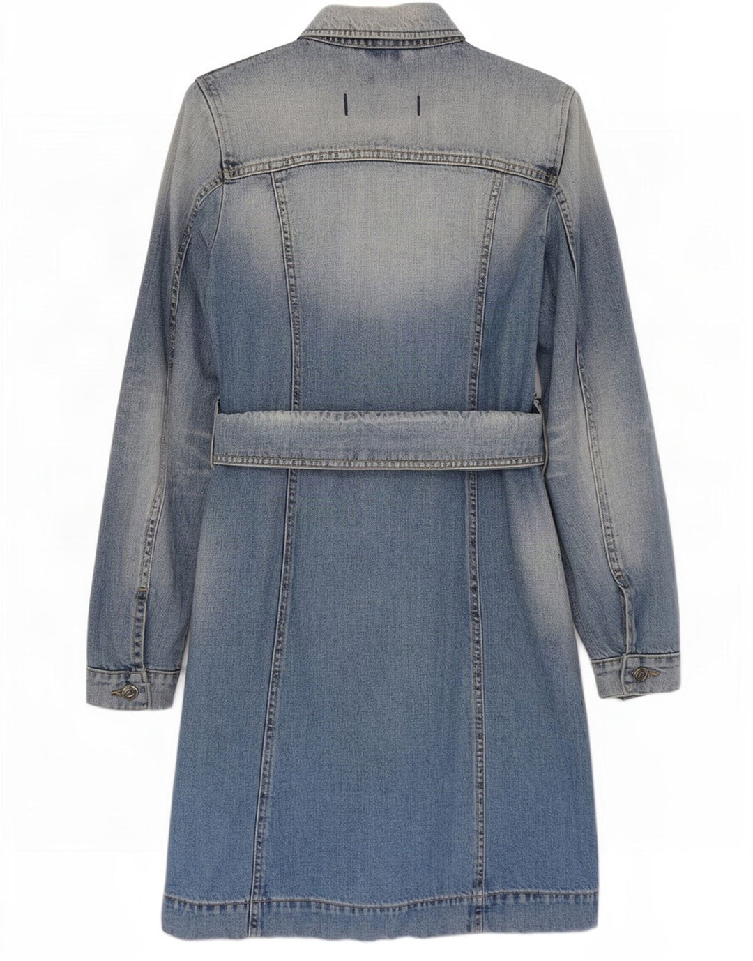 Palton de blugi pentru femei Gas UK 10 Bumbac albastru mic