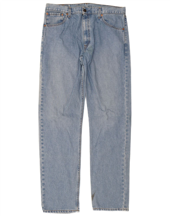 Blugi drepti pentru bărbați Levi's 521 W36 L36 Bumbac albastru