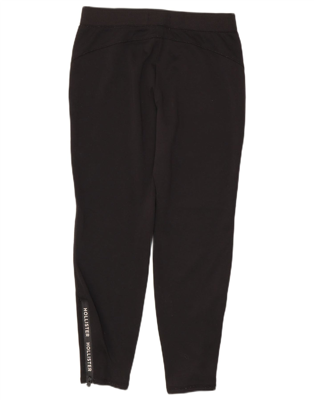 Pantaloni de trening Hollister Graphic pentru bărbați, poliester negru mic