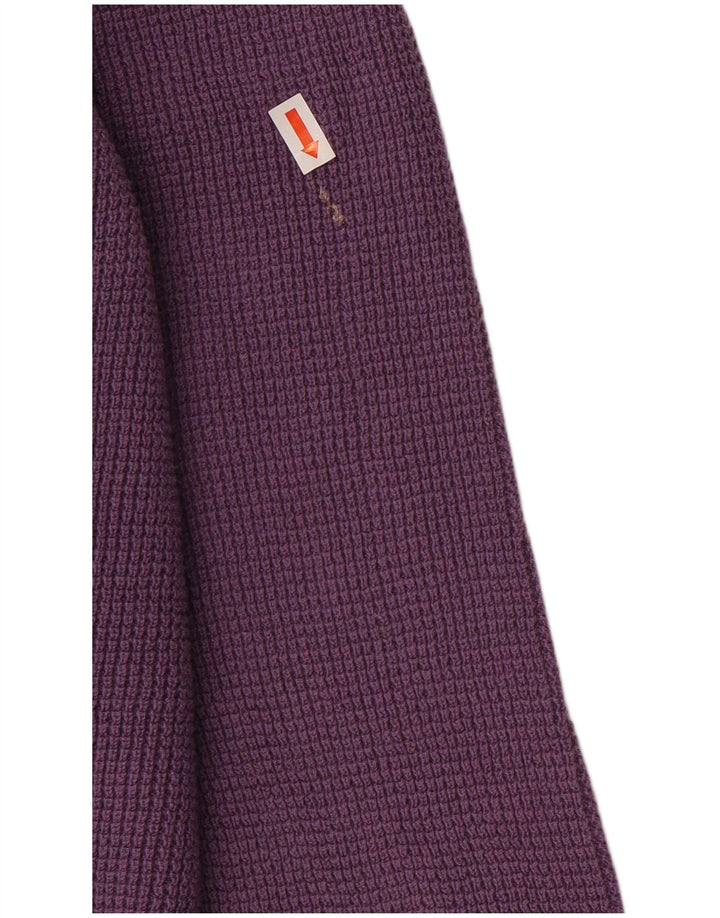 EDDIE BAUER Pulover supradimensionat pentru femei cu gâtul turnat, UK 18 XL, violet