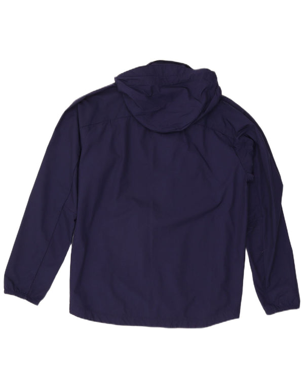 Jachetă de ploaie cu glugă Puma pentru bărbați UK 38 Medium Navy Blue Marine