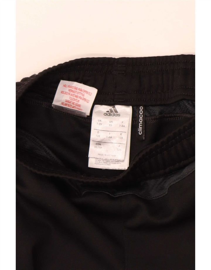Pantaloni de trening Adidas Climacool pentru baieti 7-8 ani poliester negru