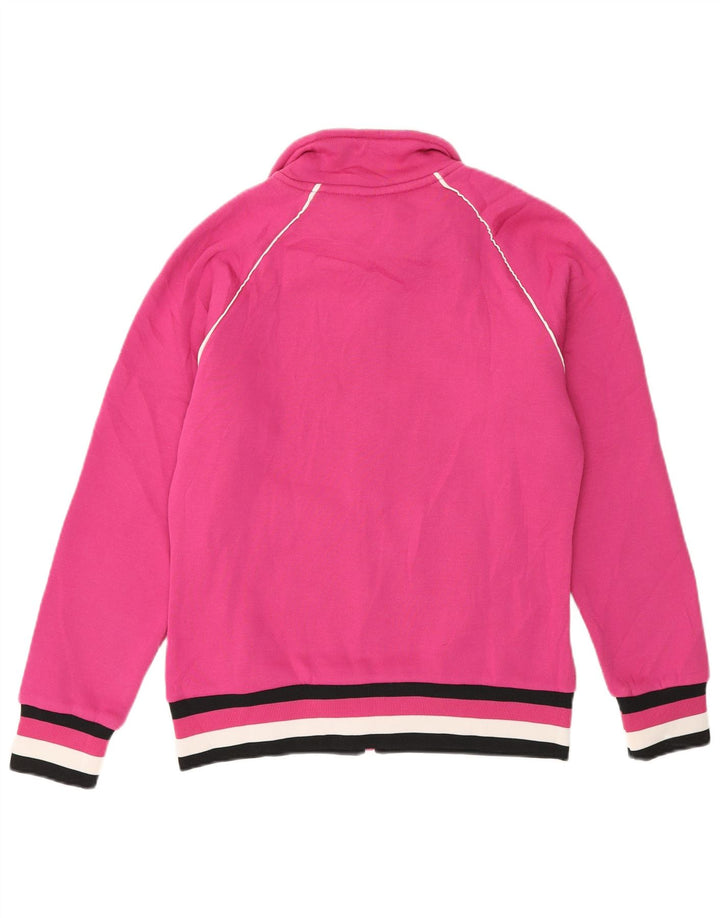 Jachetă de trening Umbro pentru femei UK 10 mic, roz, poliester color bloc