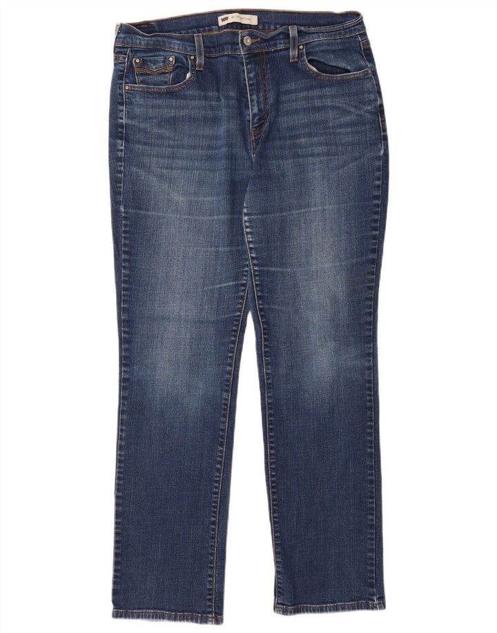 Blugi drepti 505 pentru femei Levi's W32 L32 Bumbac albastru