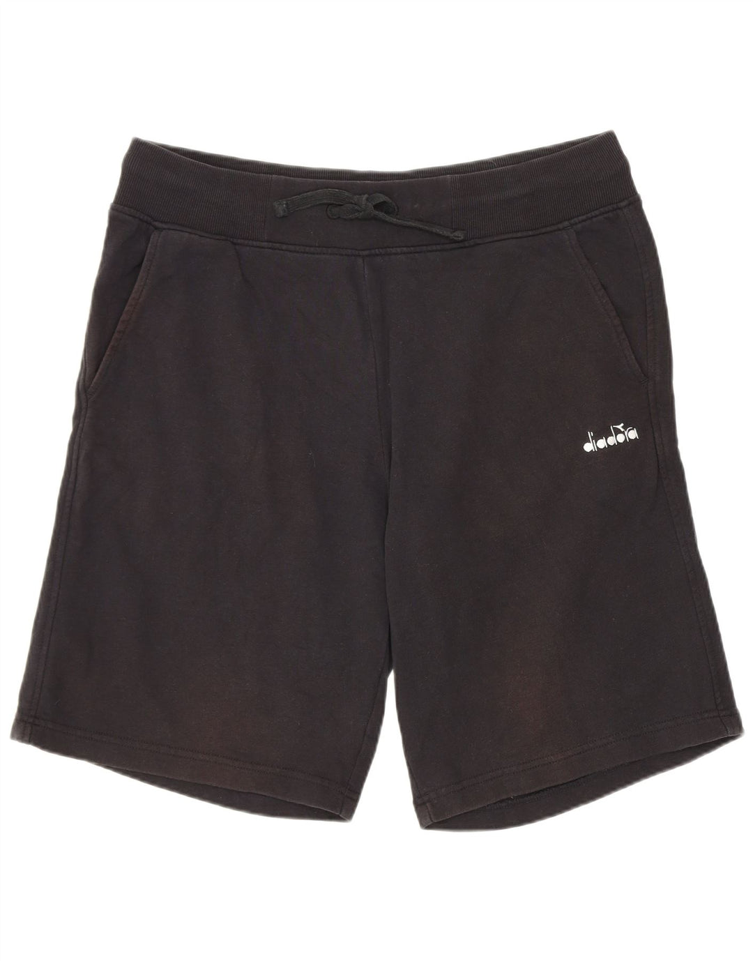 Pantaloni scurți sport Diadora pentru bărbați, mari, negru, bumbac