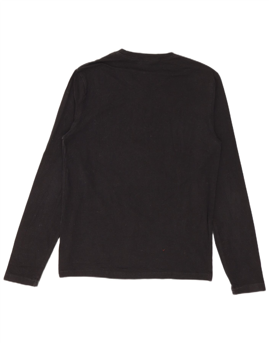 Calvin Klein Jeans Top grafic pentru femei cu mânecă lungă UK 12 Medium Black