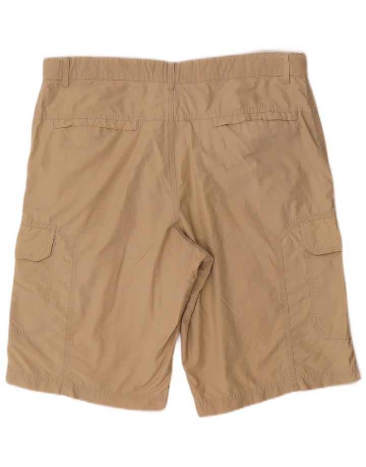 Pantaloni scurți cargo pentru bărbați Marks & Spencer W36, mari, bej, bumbac