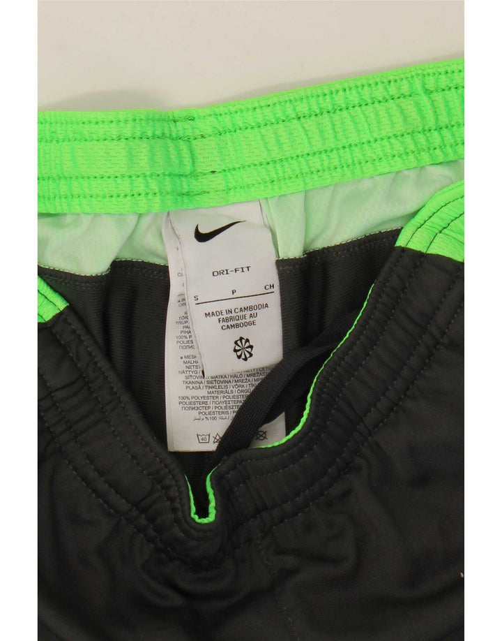 Pantaloni de trening Nike Dri Fit pentru bărbați, gri mici, poliester color bloc