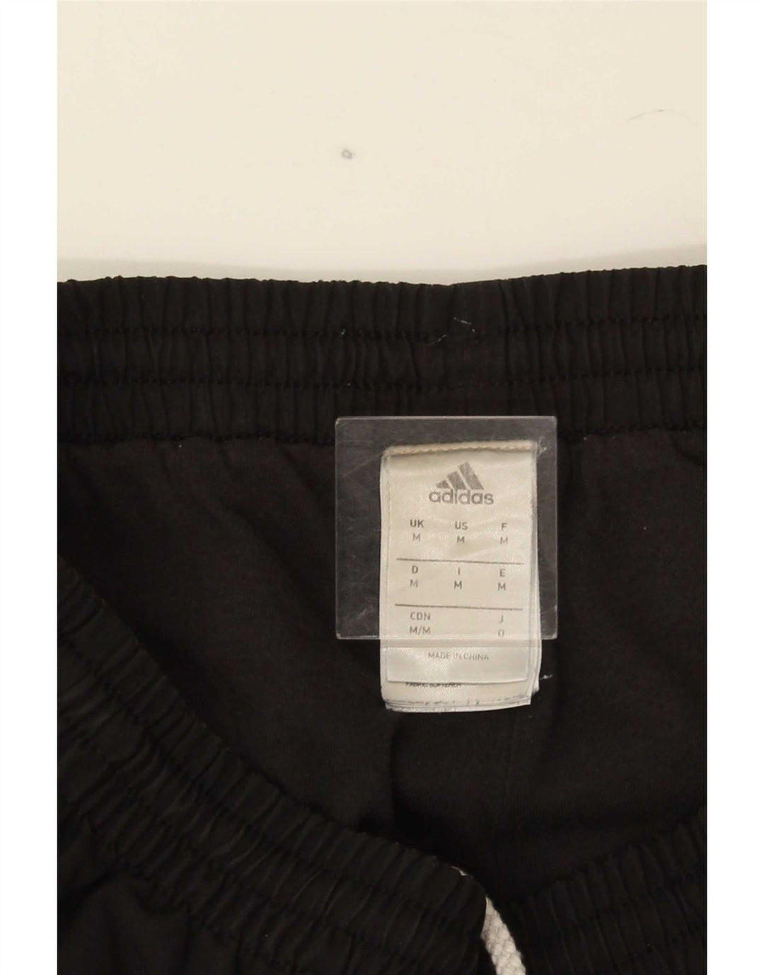 Pantaloni de trening Adidas pentru bărbați Joggeri poliester mediu negru