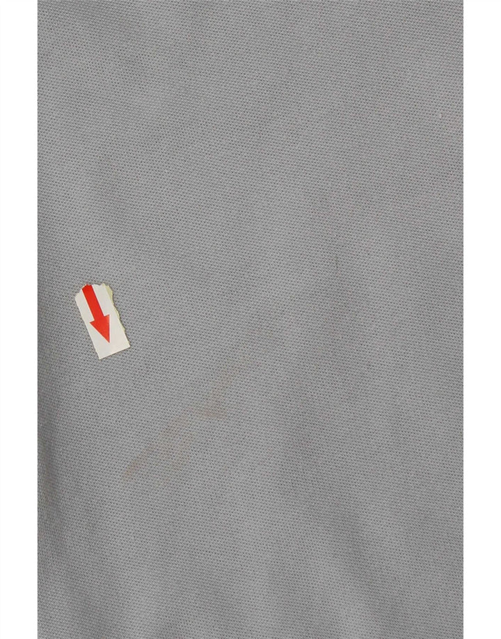 Tricou polo de golf Hackett pentru bărbați, bumbac gri mare
