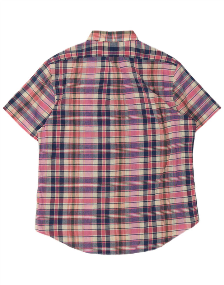 Cămașă pentru bărbați Ralph Lauren cu mânecă scurtă, mare, multicoloră, din bumbac