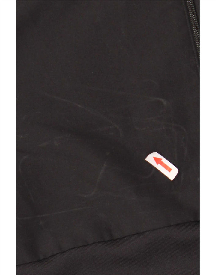 Adidas Boys Climalite Trening Top Jachetă 13-14 ani Poliester negru